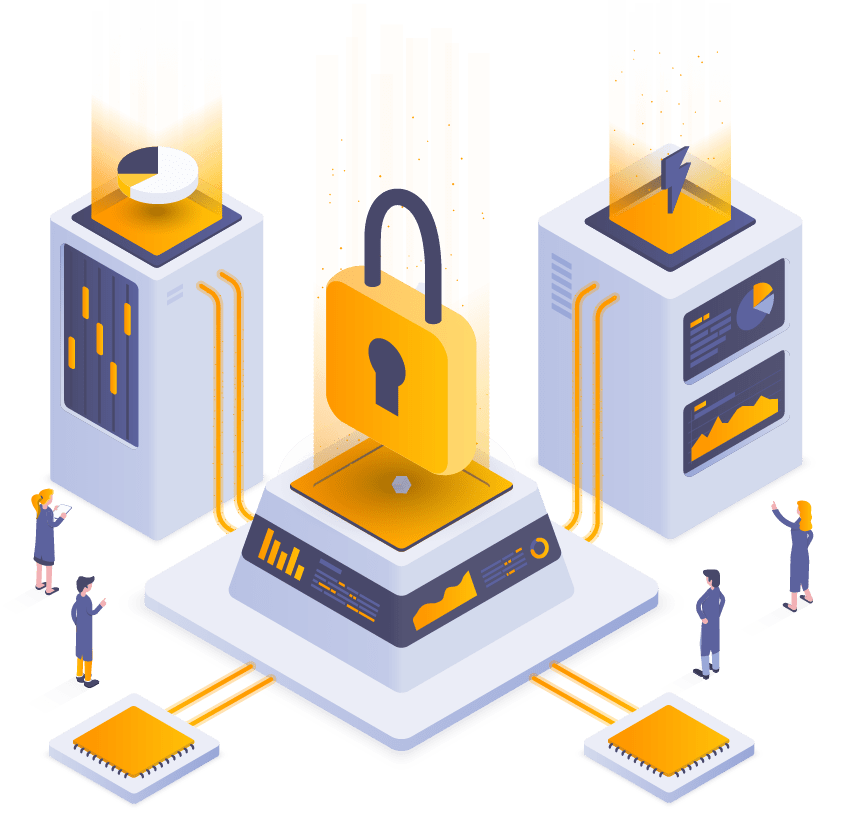 Как открыть крипту. Cyber Security иллюстрации. Cyber Security vector. Информационная безопасность Flat. Защита информации в it илююстрация.